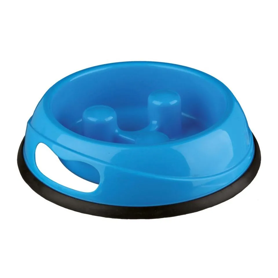 Trixie Slow Feeding Plastic Bowl 1.5 l/ø 27 cm assorted colours