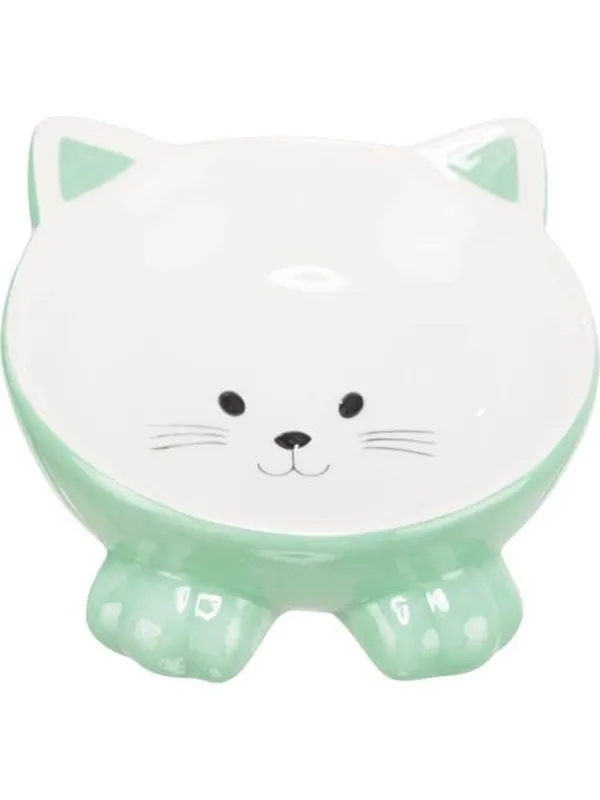 Trixie Ceramic Bowl cat 0.15 l/ø 14 cm assorted colours