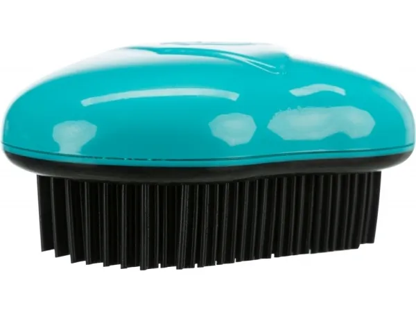 Trixie Upholstery and textile brush TPR 7 × 10 cm Black/Teal