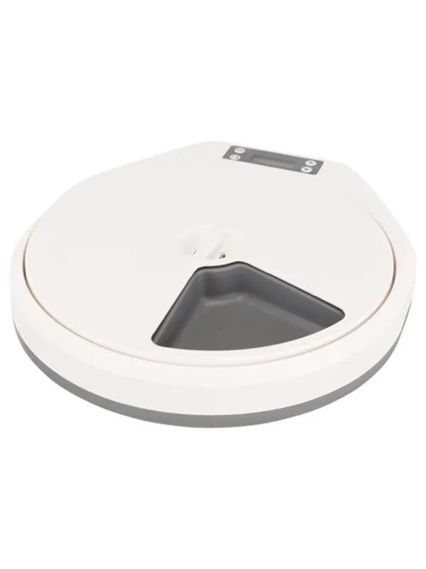 Trixie TX4+1 automatic food dispenser 5 × 0.24 l/33 × 5 × 36 cm white/grey