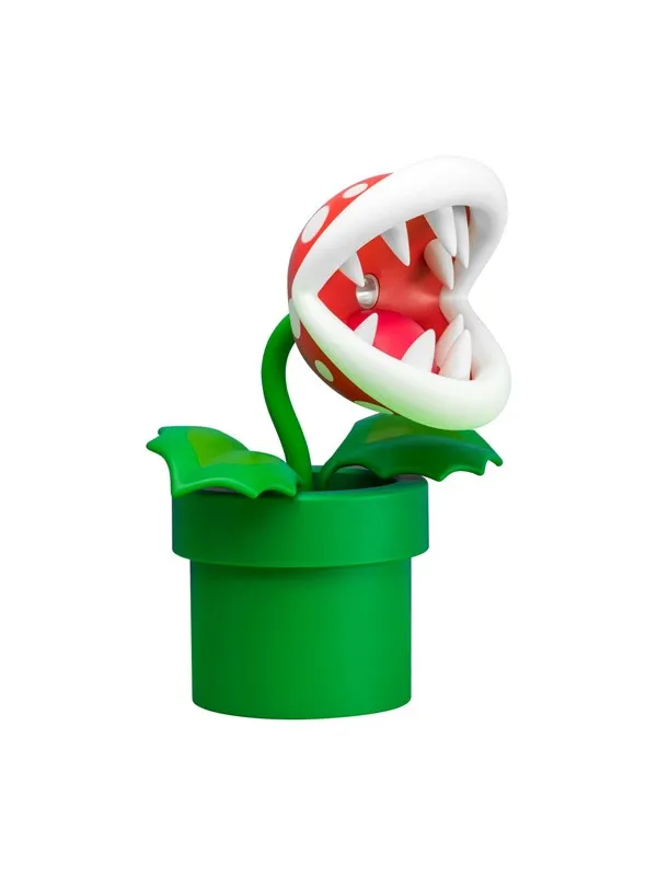 Paladone - Super Mario: Mini Piranha Plant Posable Lamp V2 - Lampe