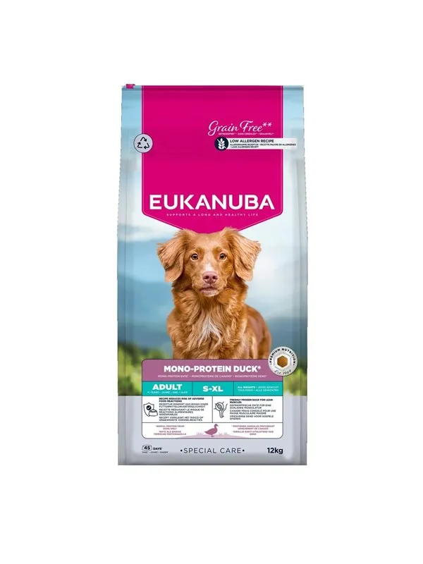 Eukanuba Special Care Mono Adult Duck - dry dog food - 12kg