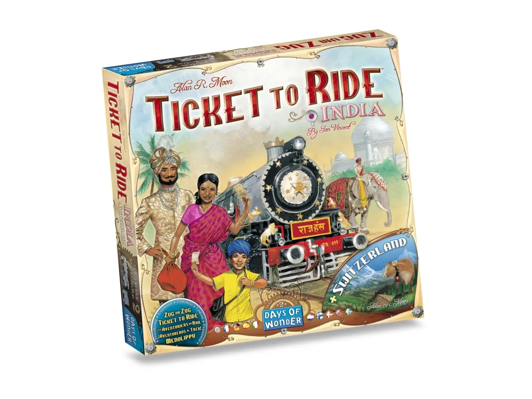 Days of Wonder Ticket to Ride: India Map Collection Expansion