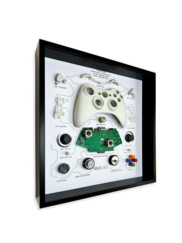 GRC - Retro Art Microsoft Xbox 360 Wireless Controller Display - Bilde