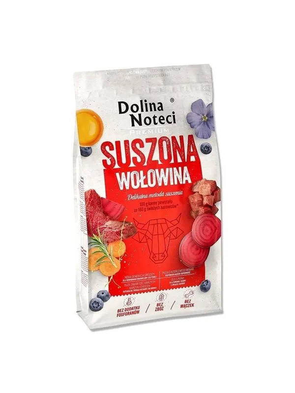 Dolina Noteci Premium beef - dried dog food - 9 kg