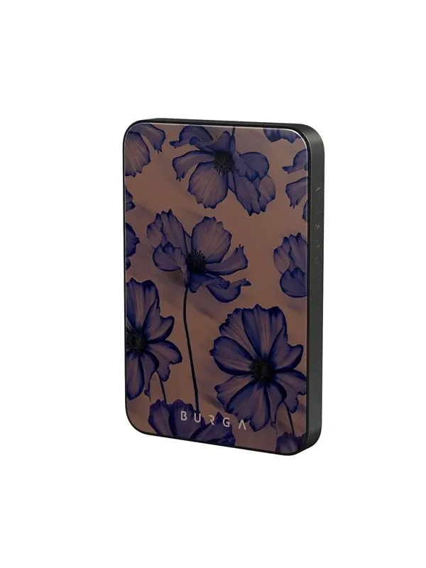 Burga Velvet Night - MagSafe Power Bank 5000 mAh Gunmetal Nødlader - 5000 mAh