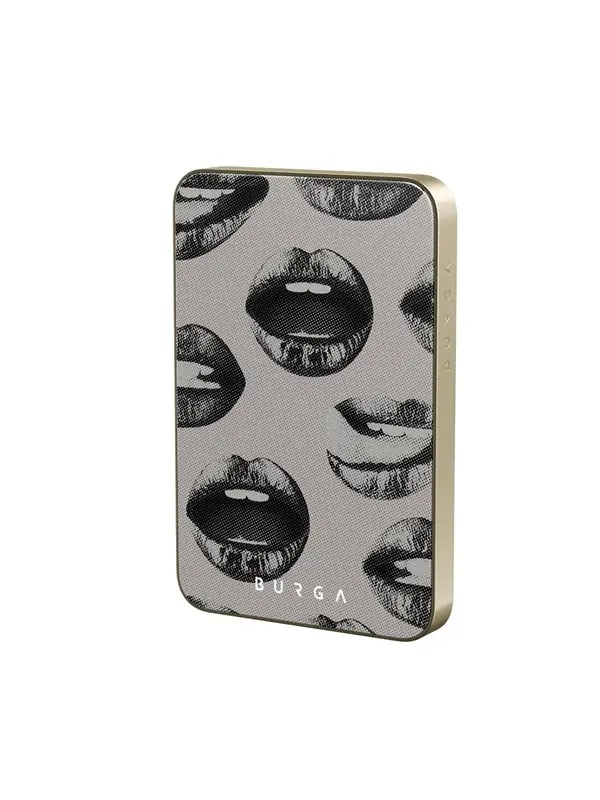 Burga Next Mistake - MagSafe Power Bank 5000 mAh Gold Nødlader - Grey - 5000 mAh
