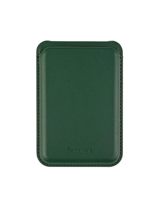 Pomologic Card Wallet Stand Forest Green w/Mag