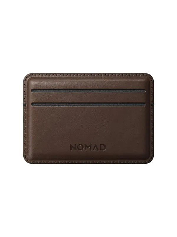Nomad - Card Wallet - Rustic Brown | Horween Leather