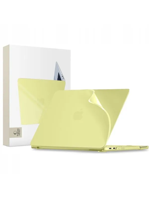 Tech-Protect Softshell Case for MacBook Neo 13 2026 - Matte Yellow