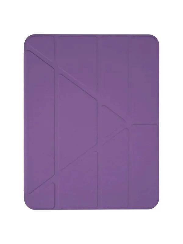 Pomologic - BookFold Clear w/Pencil for iPad 11/10.9 10th Gen Clear/Purple