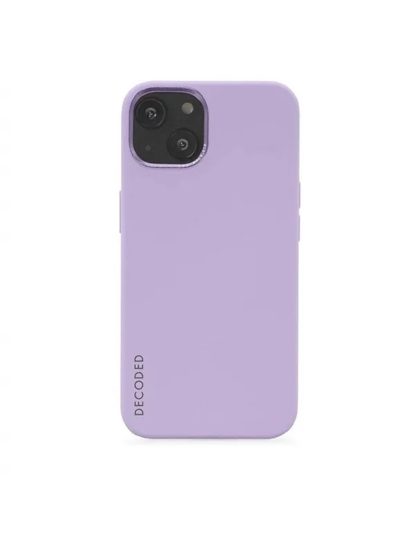 Decoded Silicone Backcover for iPhone 13 Lavender