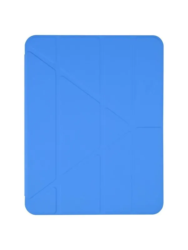 Pomologic - BookFold Clear for iPad Air 13 M2/M3/M4 Clear/Blue