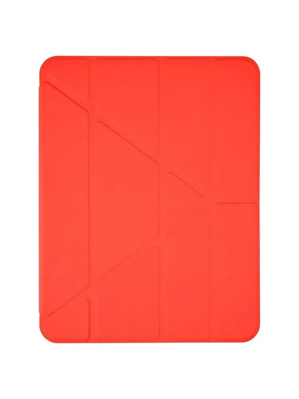 Pomologic - BookFold Clear for iPad 11/ 10.9 10th Gen Clear/Red