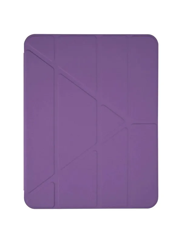 Pomologic - BookFold Clear for iPad Air 11 M2/M3/M4 Clear/Purple