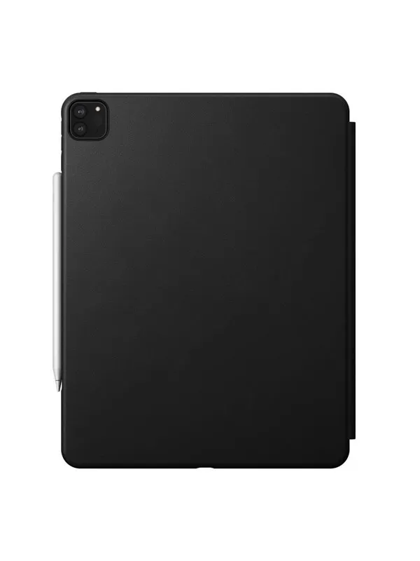 Nomad - Modern Leather Folio - iPad Pro 12.9 (5th Gen) | Black |  Leather