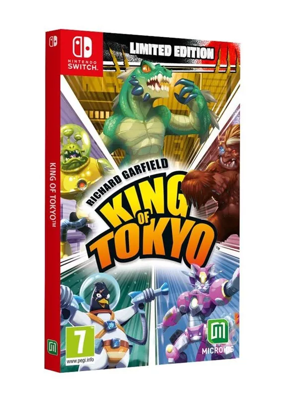 King of Tokyo (Limited Edition) - Nintendo Switch - Brettspill