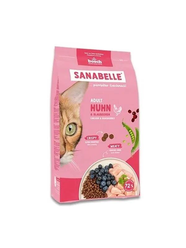 Bosch Sanabelle Life Adult Chicken & blueberries - dry cat food - 8kg