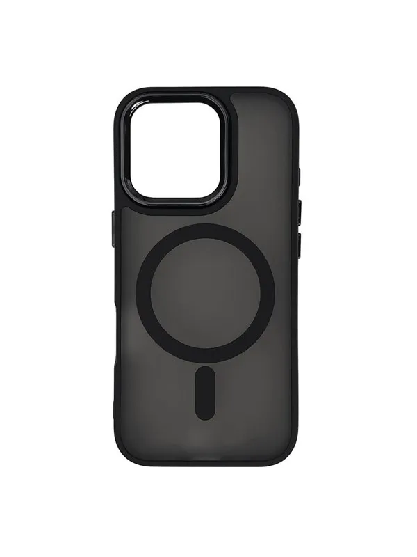 Hurtel Magnetic Collection MagSafe iPhone 16 Pro Max Case - Black