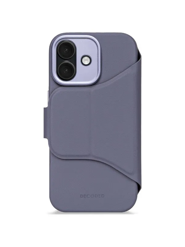 Decoded - Textured Silicone Detachable Wallet for iPhone 17 - Forever Blue