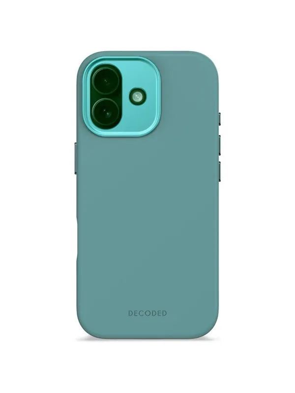 Decoded AntiMicrobial Silicone Backcover for iPhone 17 - Retro Blue