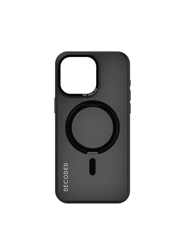 Decoded Recycled Plastic Transparent Loop Stand BackCover  for iPhone 15 Pro Max