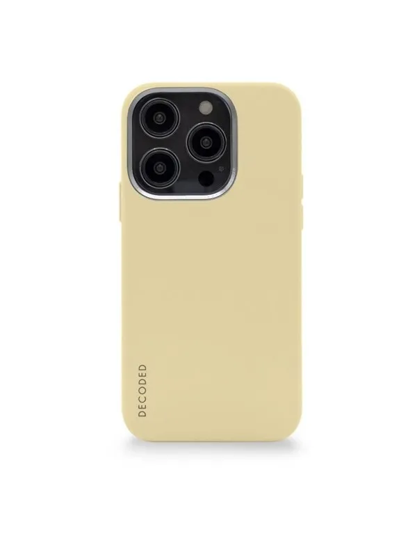 Decoded AntiMicrobial Silicone Backcover iPhone 14 Pro Max (6.7 inch) Sweet Corn
