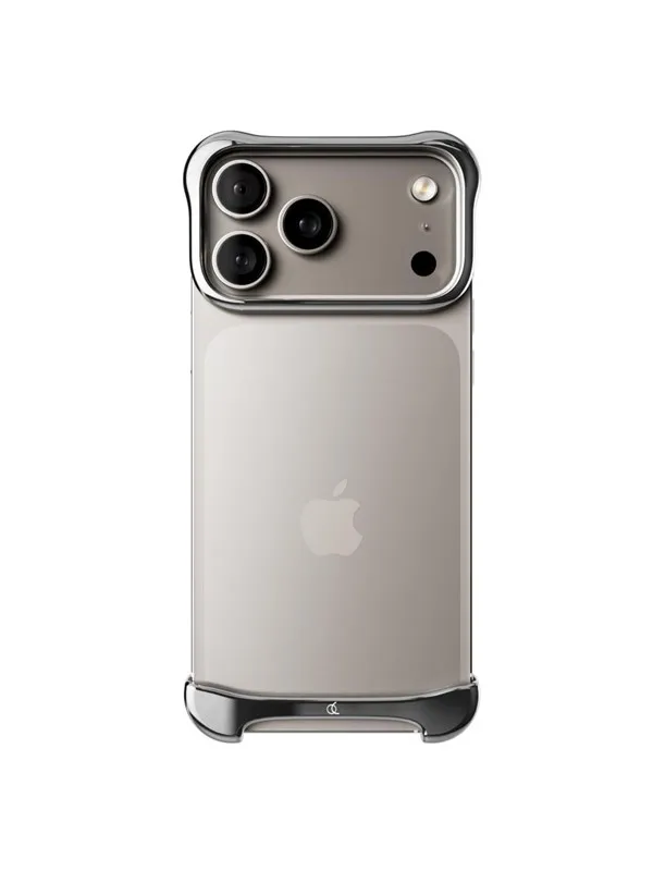Arc Pulse Aluminum Polished Silver for iPhone 17 Pro Max