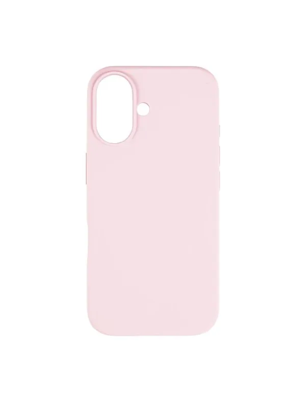 Pomologic CoverCase Silicone iPhone 16 Light Pink W/Magsafe