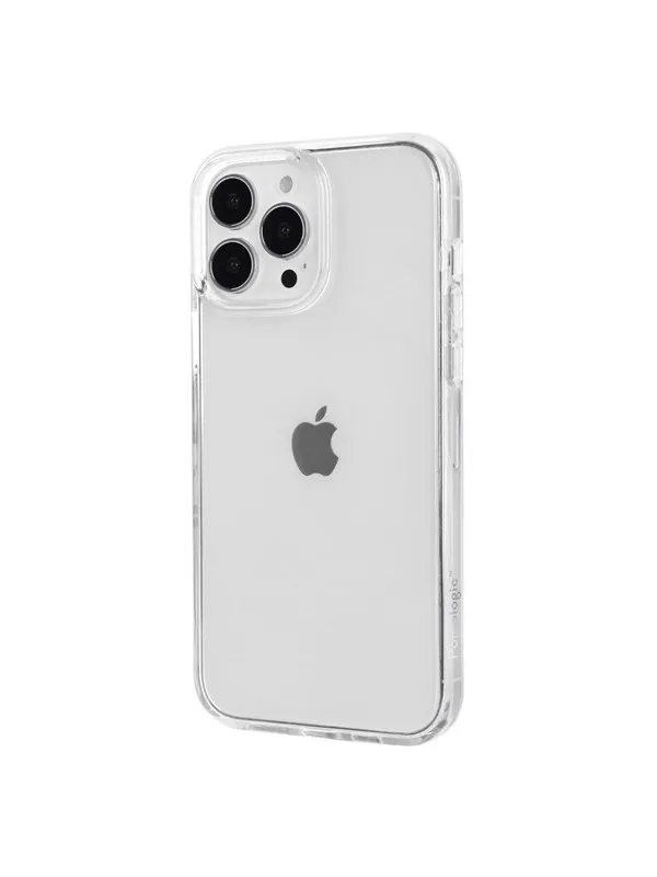 Pomologic - Covercase Rugged for iPhone 13 Pro Max Clear