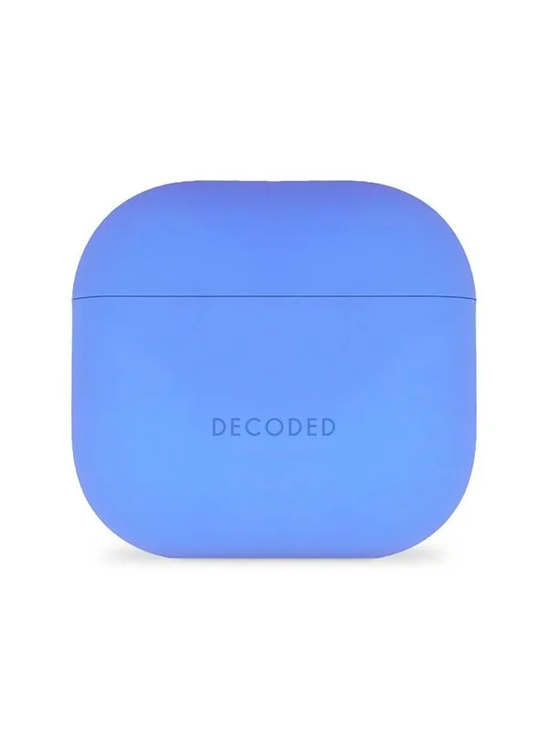 Decoded Silicone Aircase for Airpods Gen 4 Blue