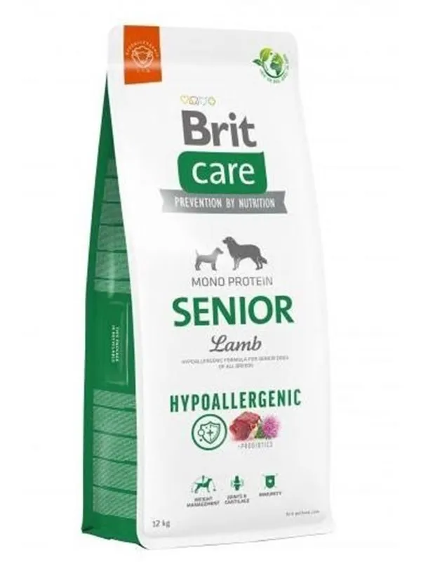Brit Hypoallergenic Senior Lamb&Rice - dry dog food - 12 kg