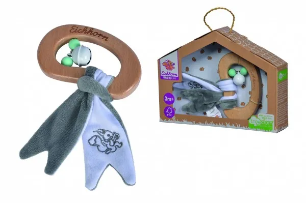 Simba EH Baby Pure rattle w/bell and plush
