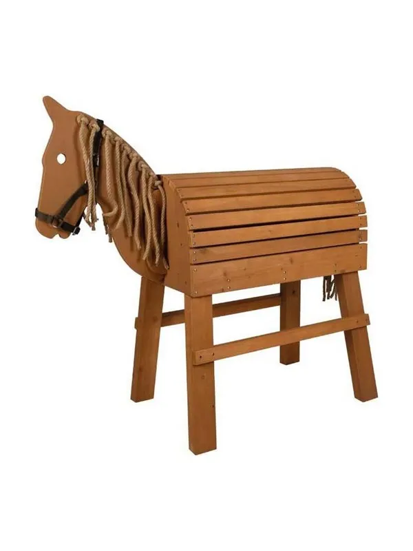 Small Foot - Wooden Horse Brown