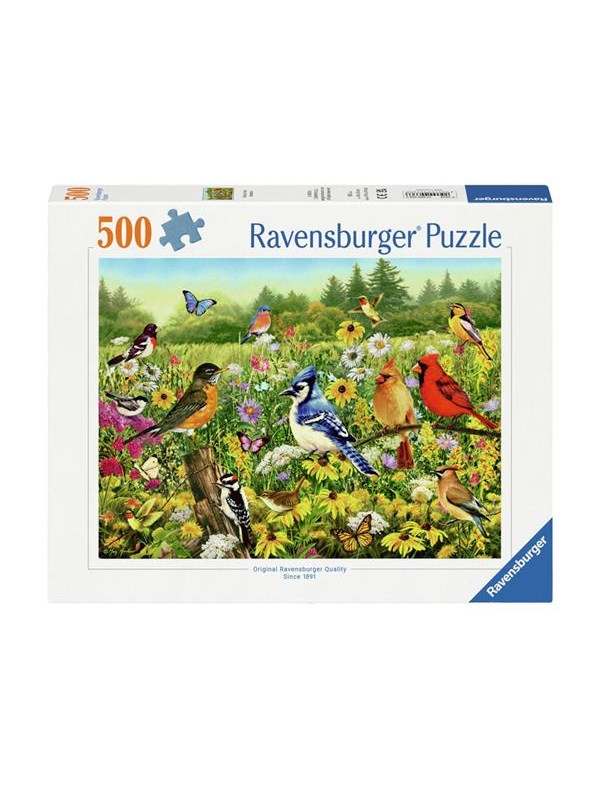 Ravensburger Birds in the Meadow 500p