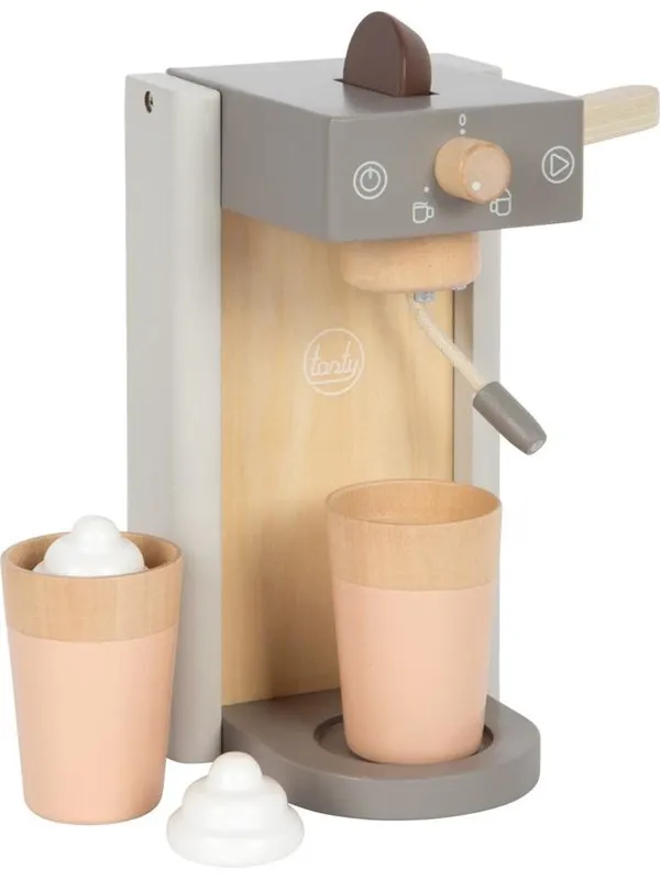 Small Foot - Coffee Machine Playset Gray 'Tasty'