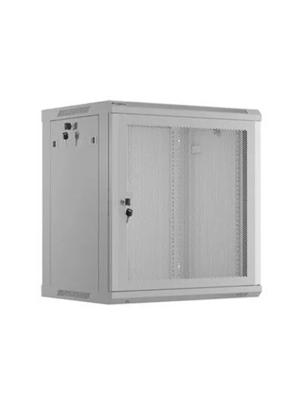 Lanberg WF01 Series - rack - 600 x 450 with perforated door flat pack - 12U
