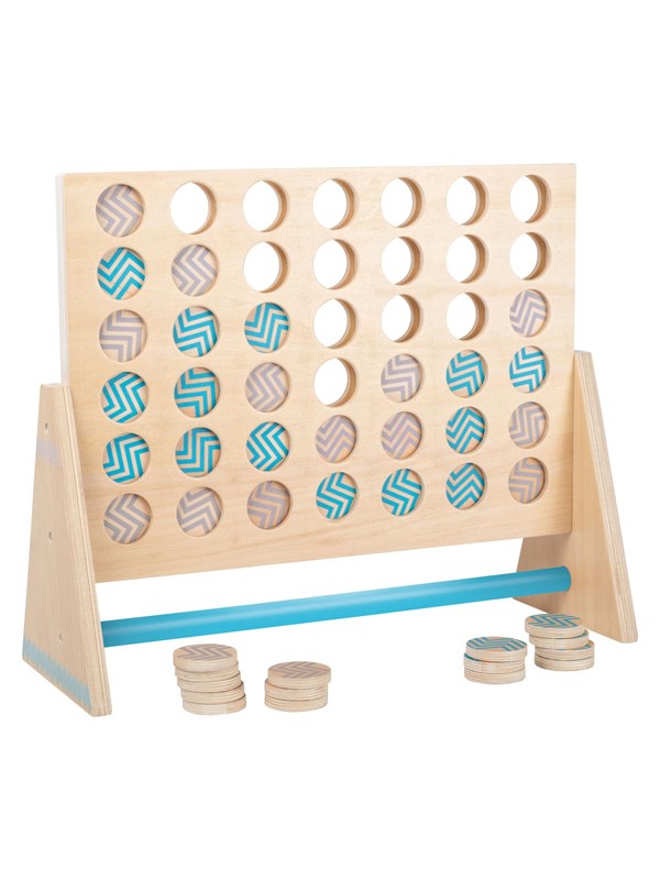 Small Foot - Wooden Game Four in a Row XXL 43dlg.
