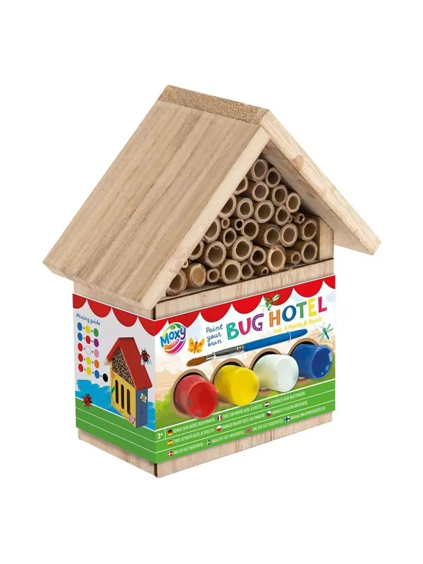 Creative Craft Group - Paint Your Own Wooden Insect Hotel Paint Set