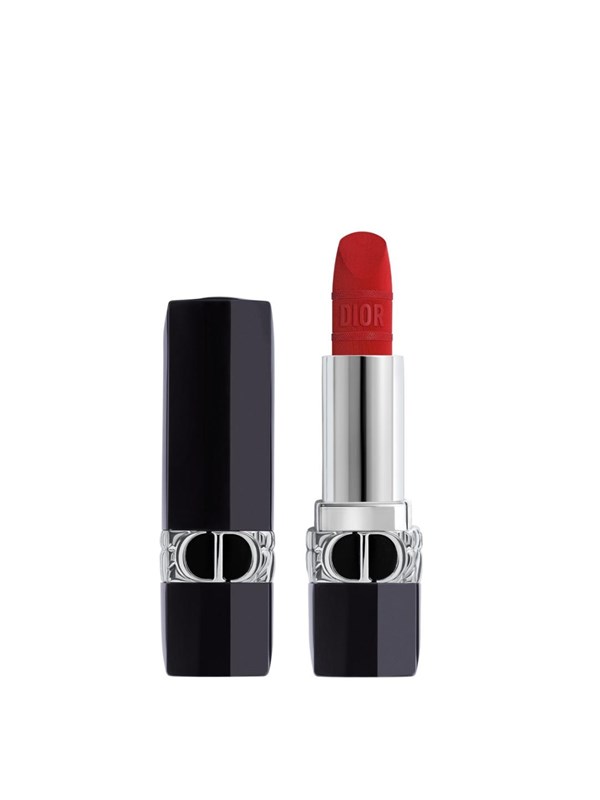 Christian Dior Rouge, Satin Matte, Cream Lipstick, Iconic Red, 3.5 g