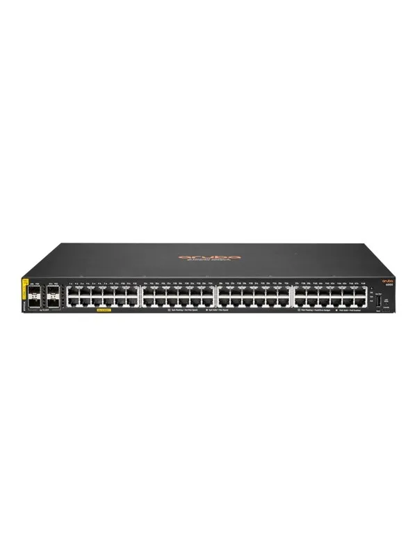 Hewlett Packard Enterprise HPE Aruba Networking CX 6000 48G Class4 PoE 4SFP 740W Switch