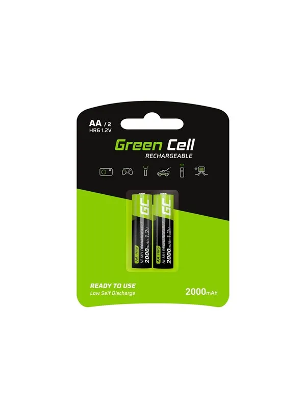 Green Cell HR6 battery - 2 x AA type - NiMH