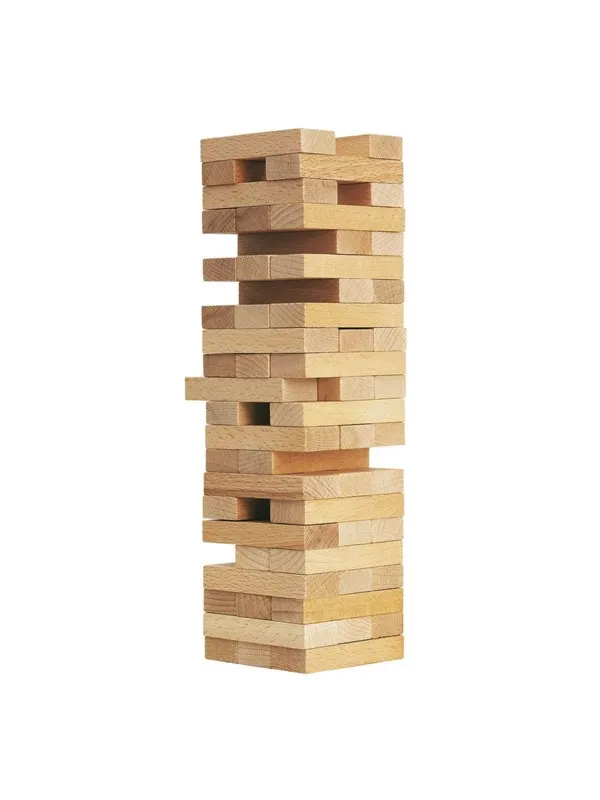 Eichhorn Wooden Stacking Tower 54dlg.
