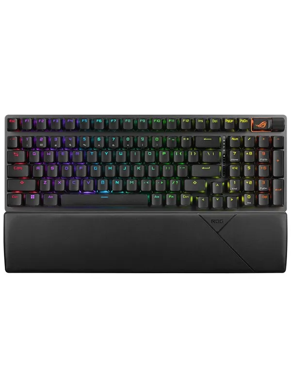 ASUS ROG Strix Scope II 96 Wireless - US - Gamingtastatur - Engelsk (USA) - Svart
