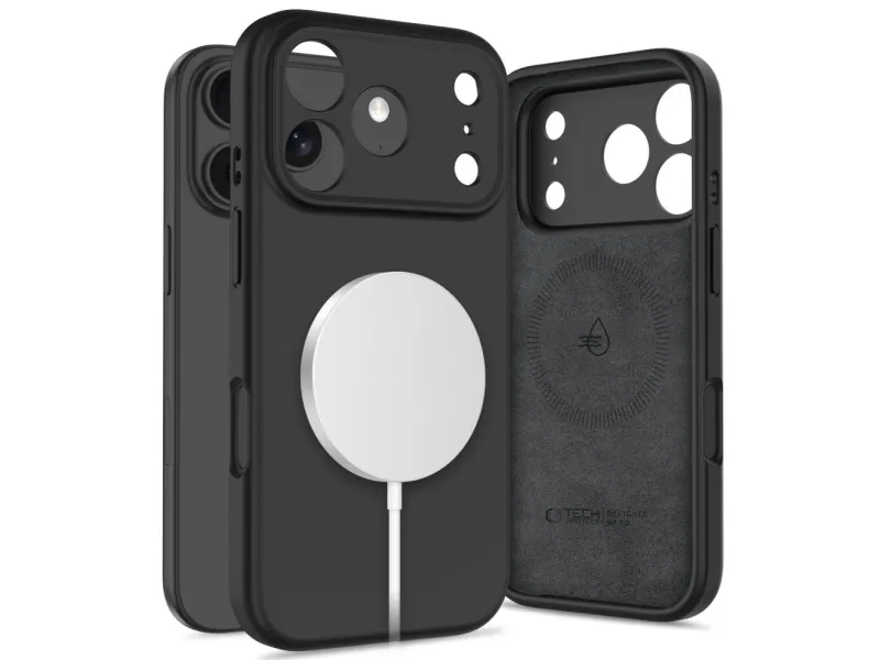 Tech-Protect BasicMag MagSafe Case for iPhone 17 Pro Max - Matte Black