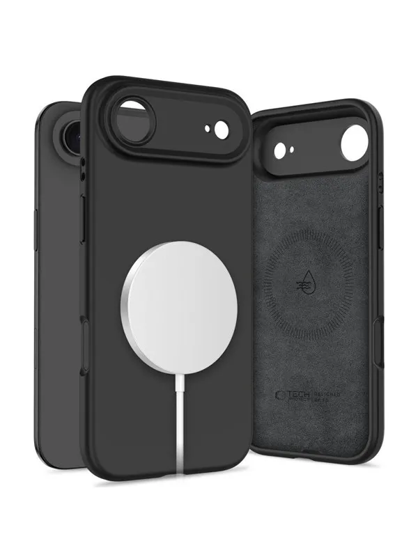 Tech-Protect  Silicone MagSafe Case for iPhone 17 Air - Black