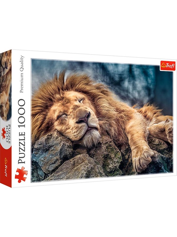 Trefl Puzzle - Sleeping lion (1000 pieces) Gulv