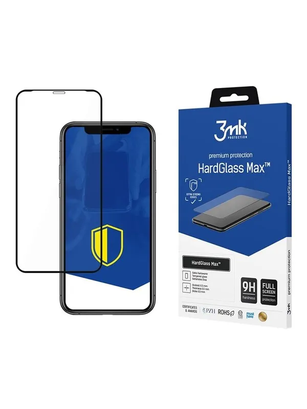 3mk Hardglass Max Tempered Glass for iPhone X