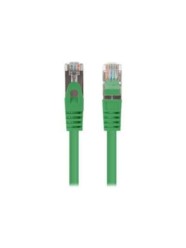 Lanberg patch cable - 25 cm - green RAL 6024 - Grønn - 0.25m