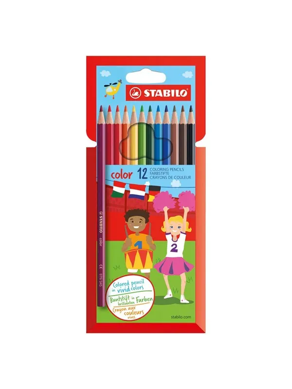 STABILO - color - Colored Pencil - Set of 12 Pieces